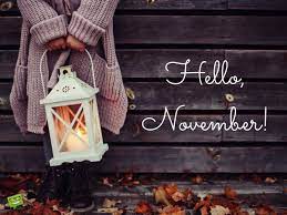 Hello, November! | The Month of Gratitude | Hello november, November  wallpaper, Welcome november